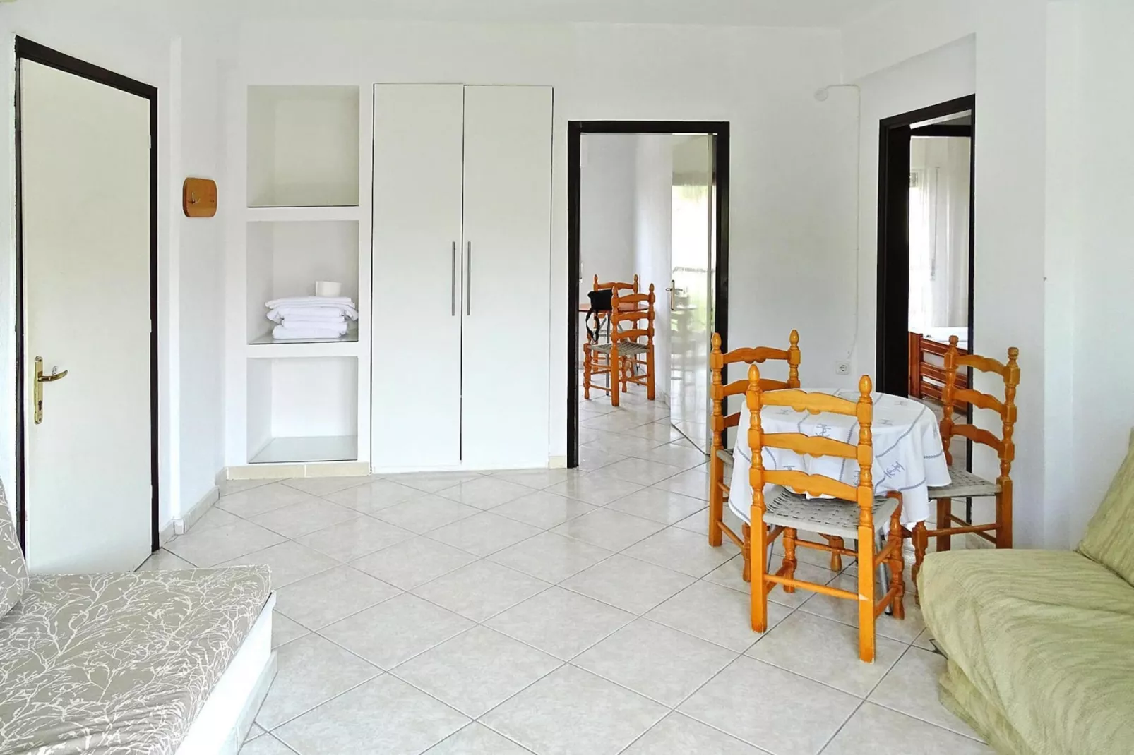 Apartments Ioli, Fourka-1 bedroom-Woonkamer