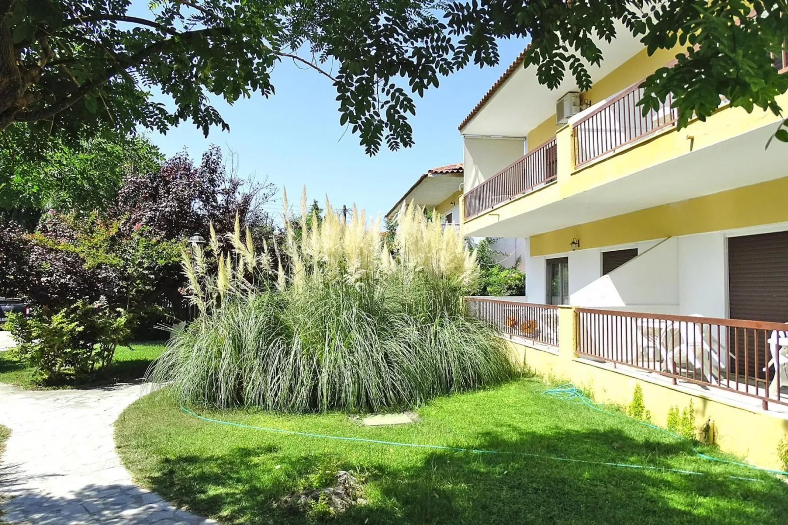 Apartments Ioli, Fourka-1 bedroom-Buitenkant zomer