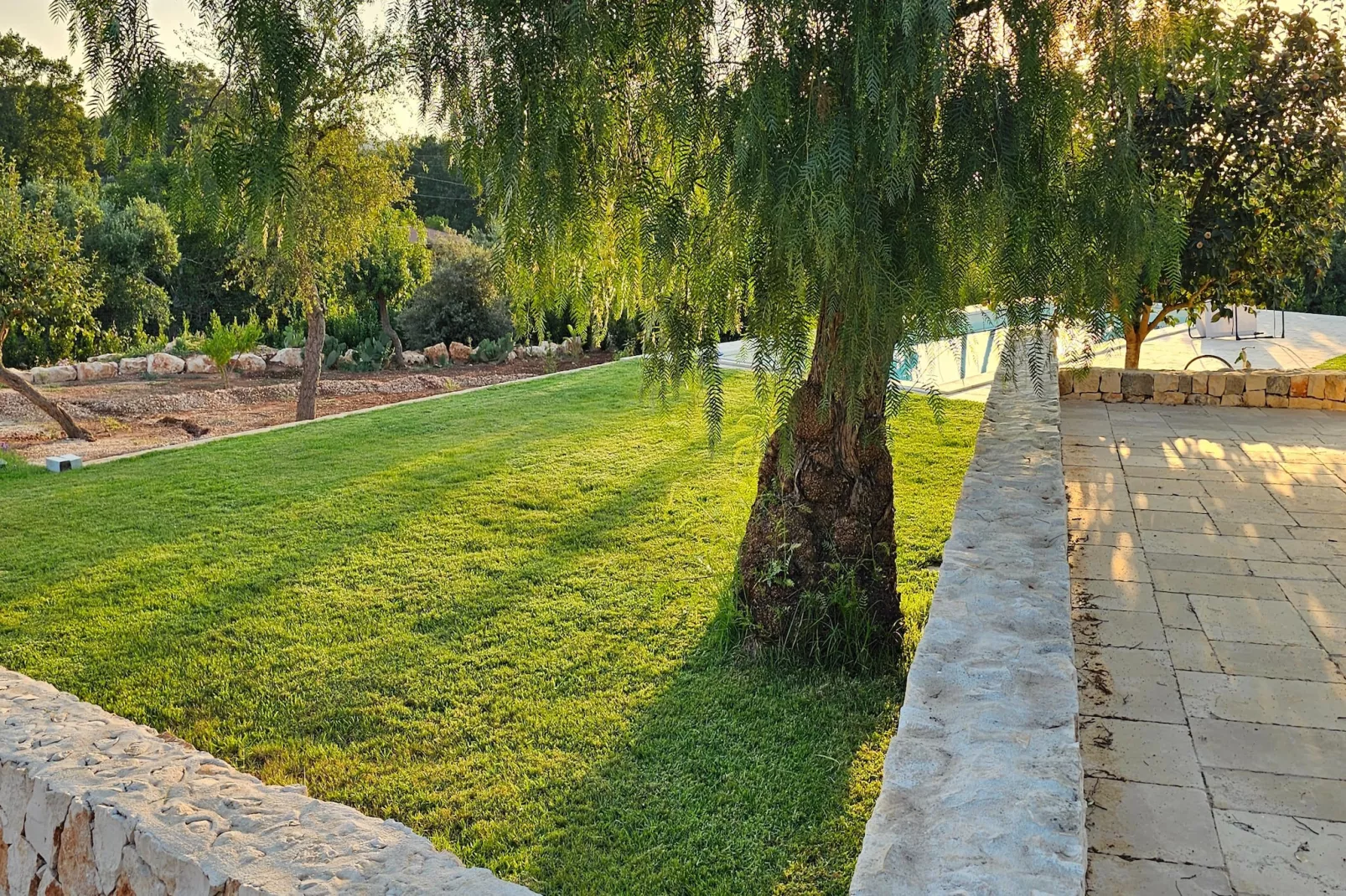 Trullo Milena Fasano-Tuinen zomer