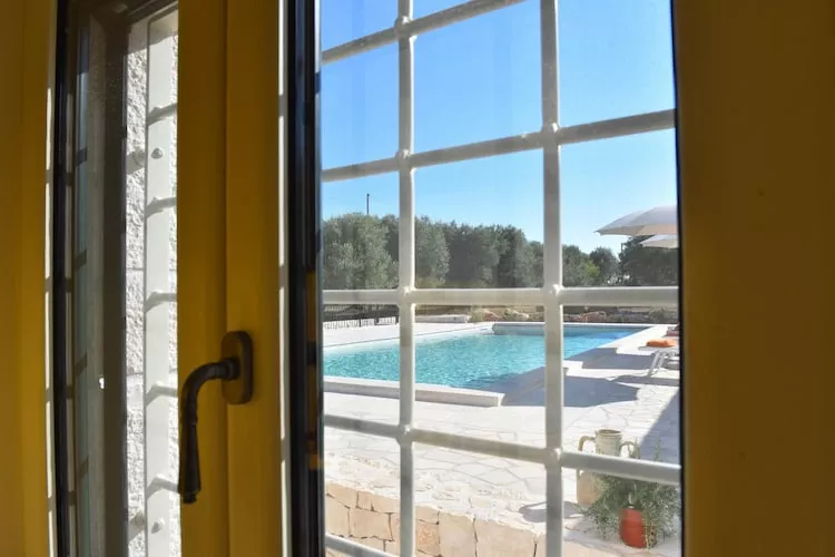 Villa Trulli dell'amore mit beheiztem Pool in Ostuni-Buitenkant zomer