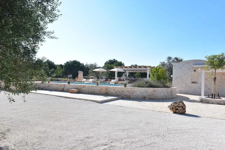 Villa Trulli dell'amore mit beheiztem Pool in Ostuni-Tuinen zomer