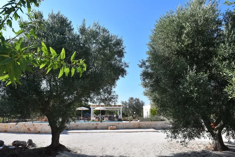 Villa Trulli dell'amore mit beheiztem Pool in Ostuni-Tuinen zomer