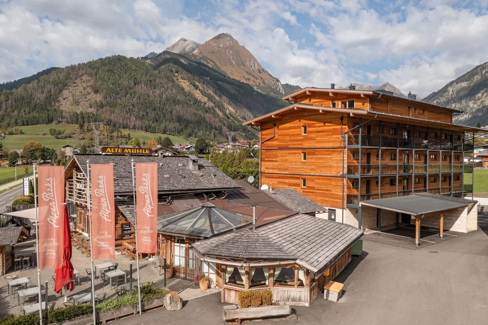 Apartment Alpine Superior-Buitenkant zomer