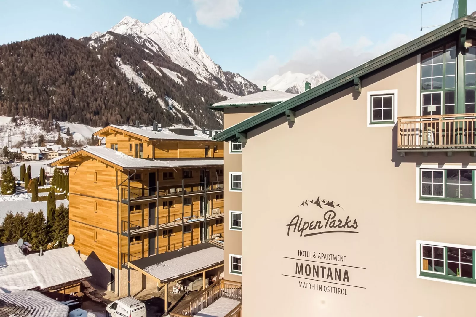 Apartment Alpine Superior-Exterieur winter