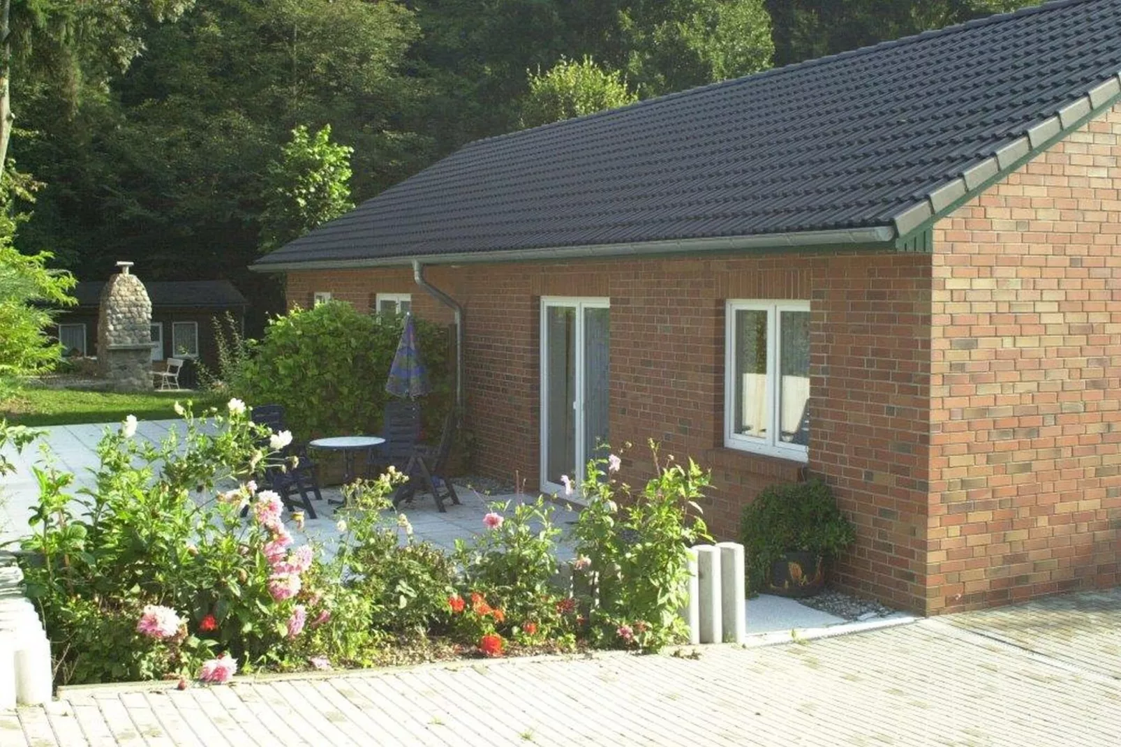 Ferienhaus Thomas im Grünen I-Buitenkant zomer