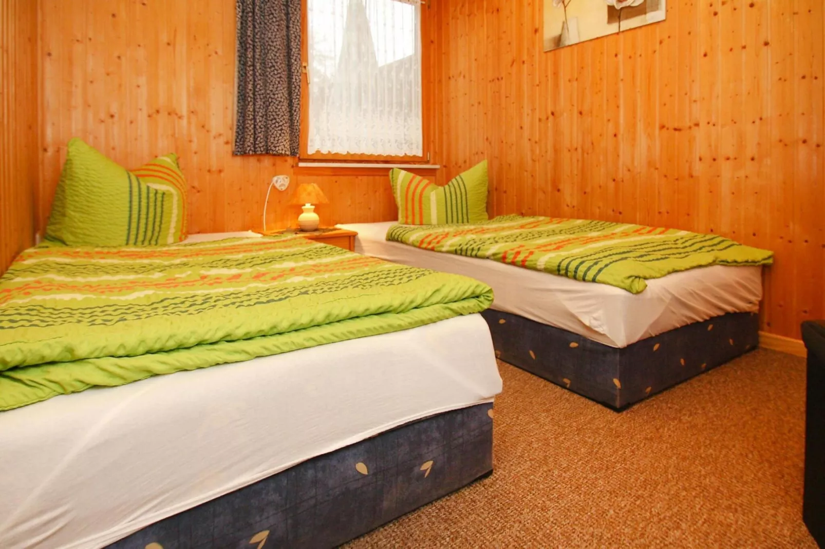 Feriensiedlung Am Grundlossee / DHH Typ 1 40 qm 4 Pers-Slaapkamer