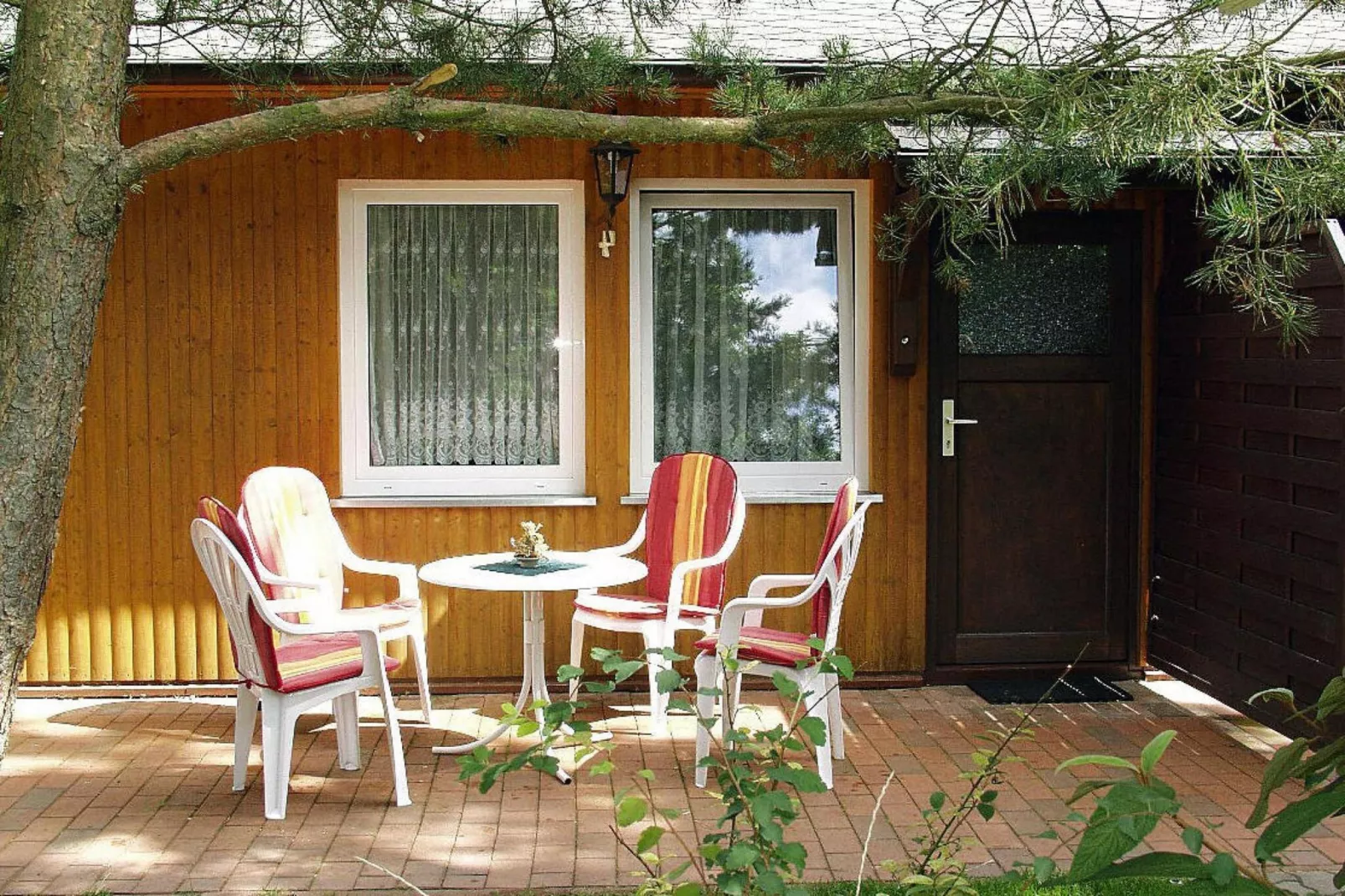 Feriensiedlung Am Grundlossee / DHH Typ 1 40 qm 4 Pers-Terrasbalkon