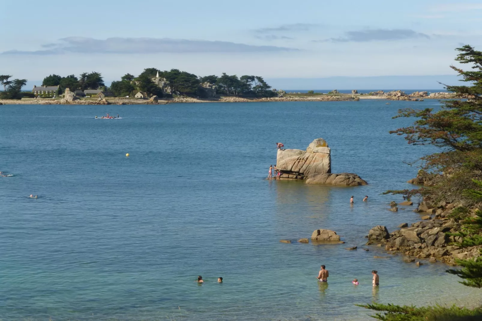 Maison Port-Blanc-Gebieden zomer 5km