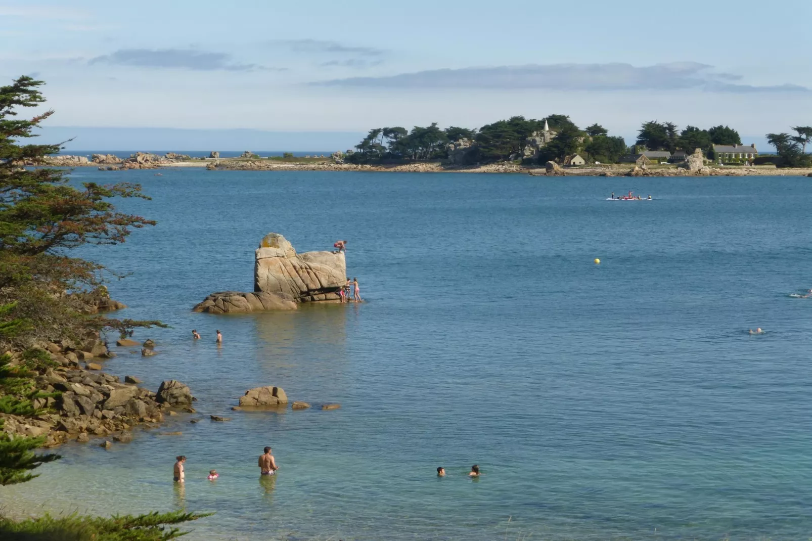 Maison Port-Blanc-Gebieden zomer 5km