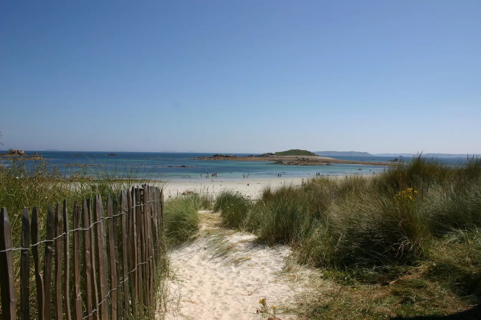 Maison Port-Blanc-Gebieden zomer 5km