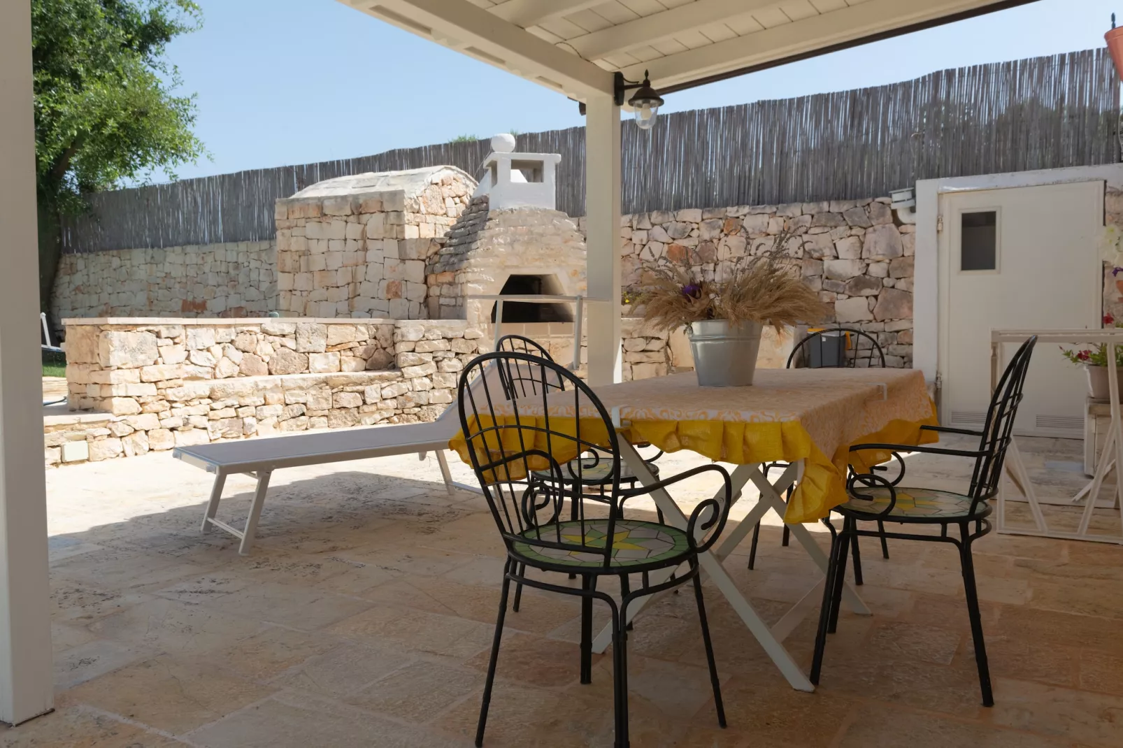 Trullo Filippo Ostuni-Terrasbalkon