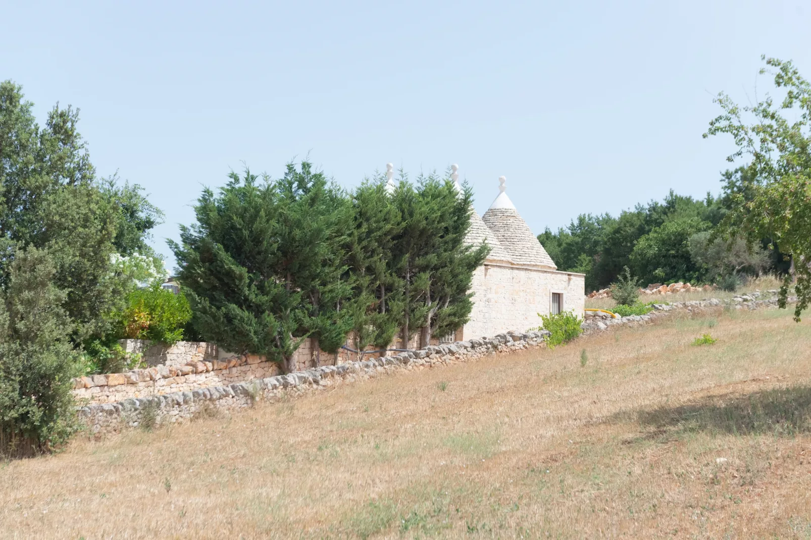 Trullo Filippo Ostuni-Tuinen zomer