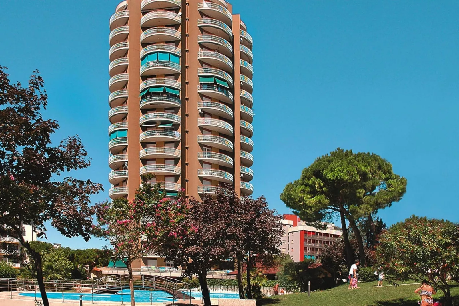 Residence Puerto do Sol Lignano-A1-3-Uitzicht zomer