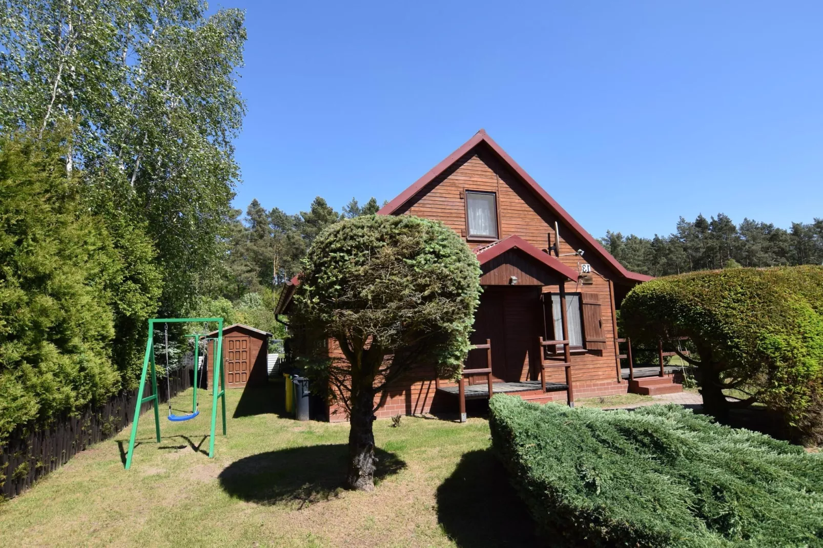 Holiday home in Kopalino-Buitenkant zomer