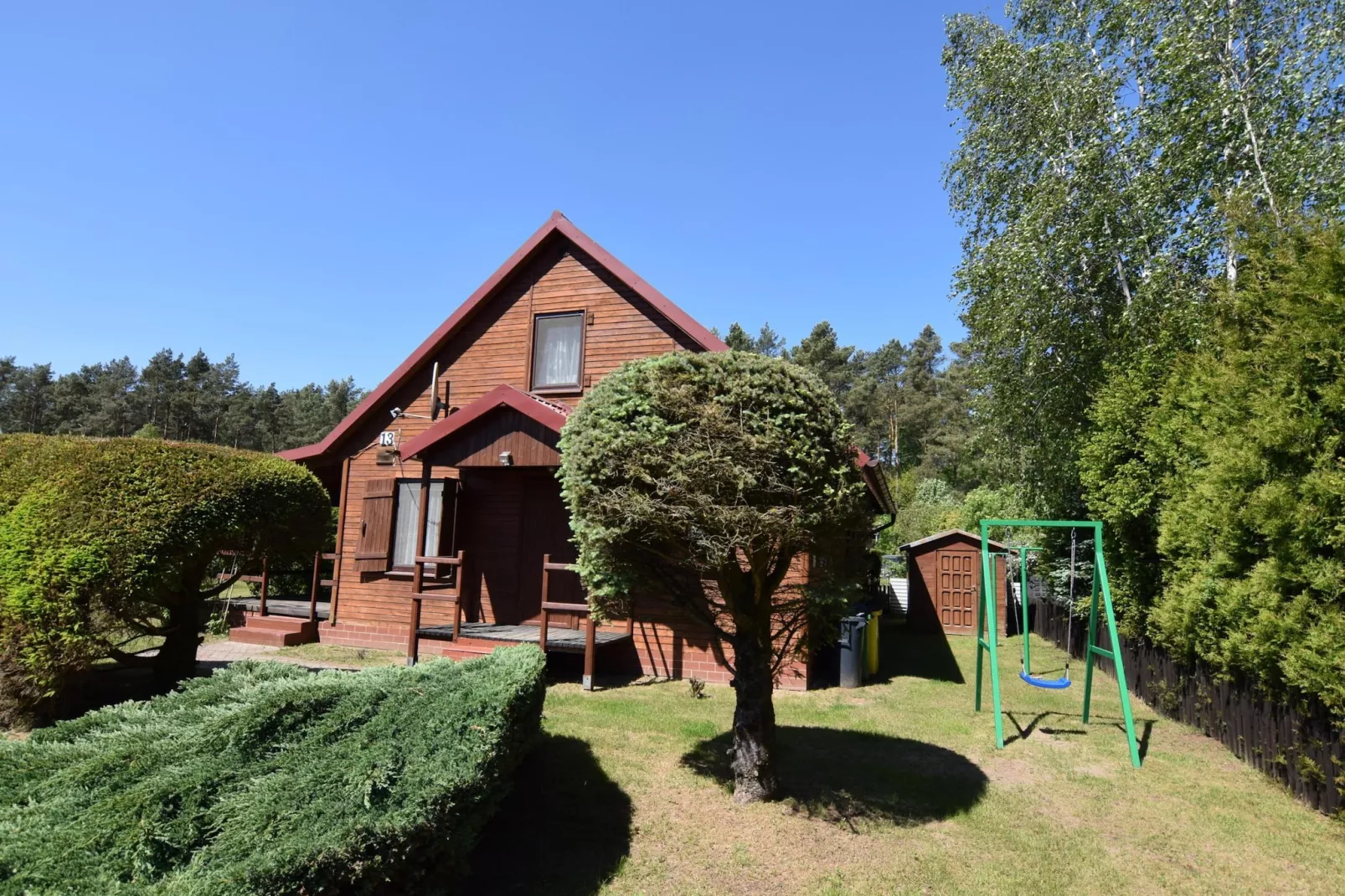 Holiday home in Kopalino-Buitenkant zomer