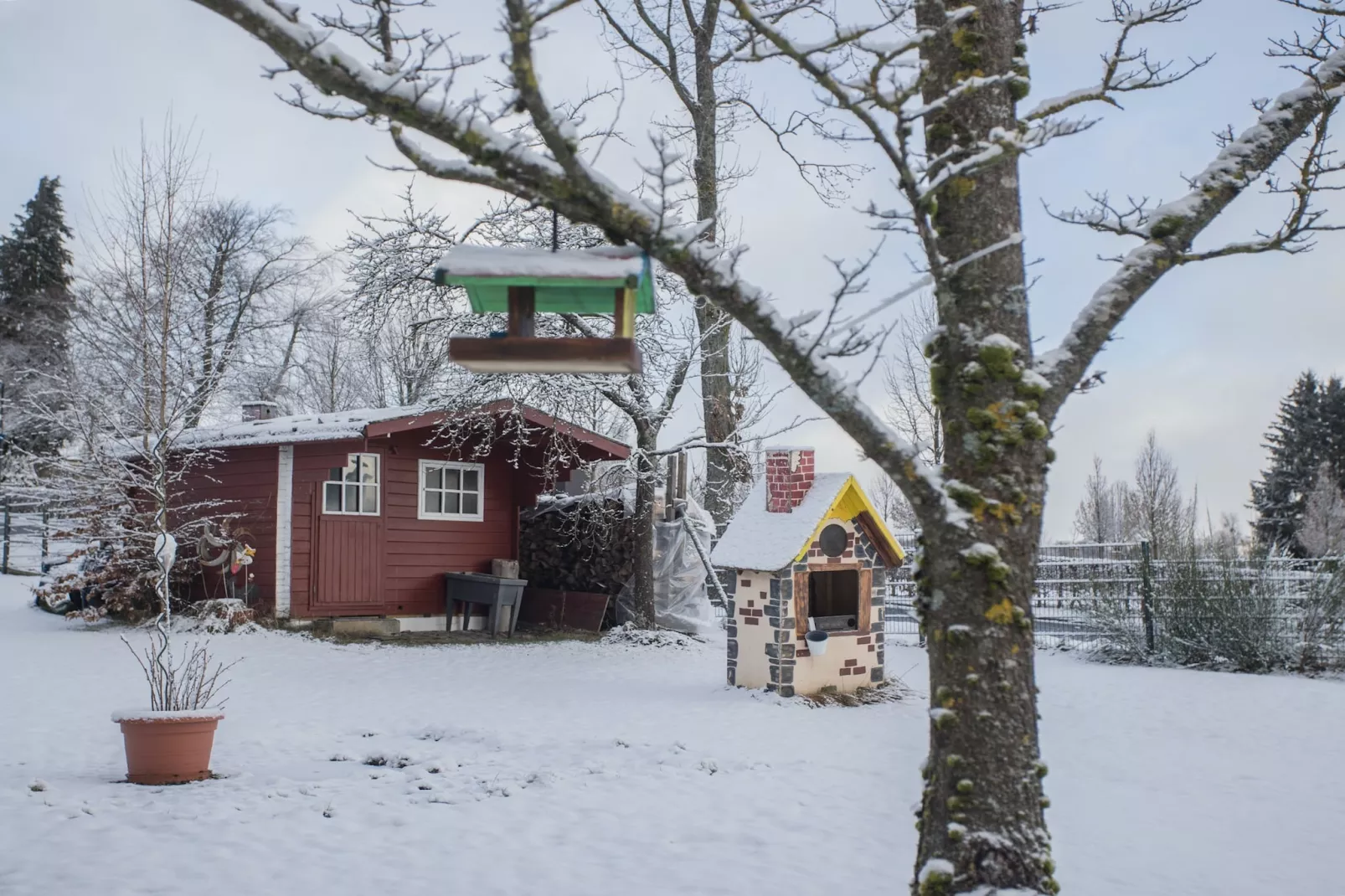 Am Südhang Wohnung 27-Tuin winter