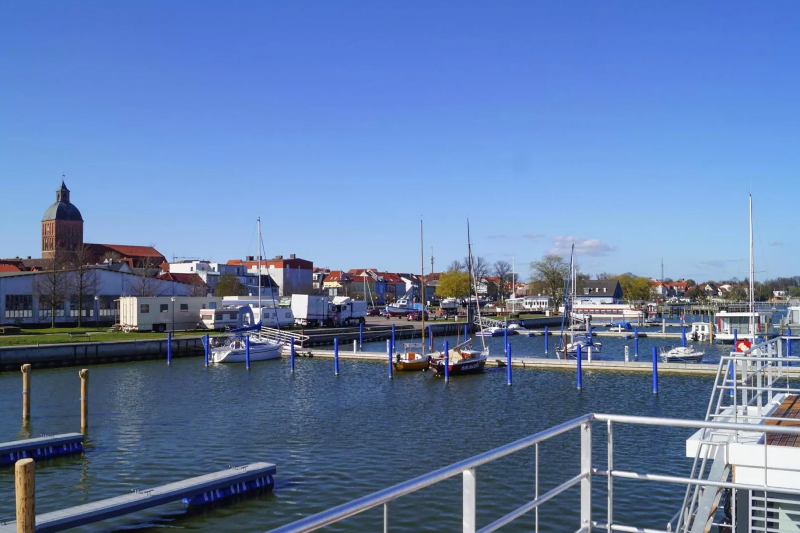 Houseboat Floating House "Luisa", Ribnitz-Damgarten-Luisa, 44 qm-Gebieden zomer 5km