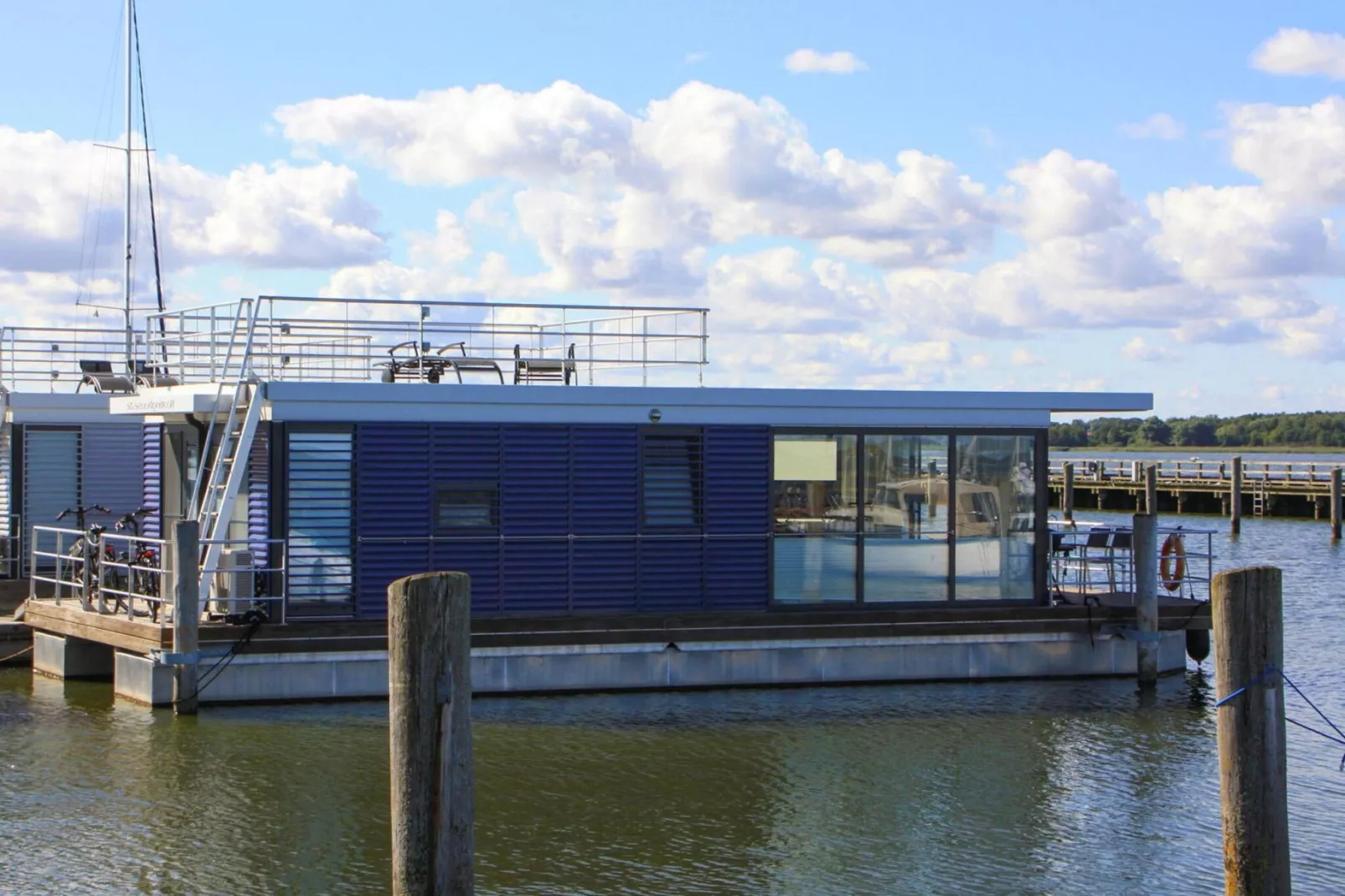 Houseboat Floating House "Luisa", Ribnitz-Damgarten-Luisa, 44 qm-Gebieden zomer 5km