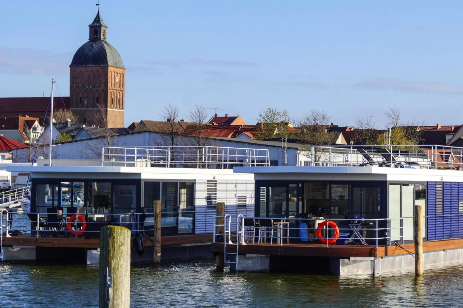 Houseboat Floating House "Luisa", Ribnitz-Damgarten-Luisa, 44 qm-Gebieden zomer 5km