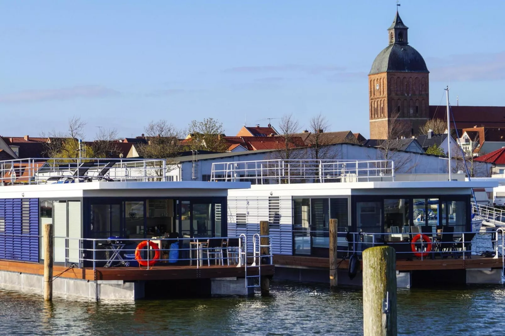 Houseboat Floating House "Luisa", Ribnitz-Damgarten-Luisa, 44 qm-Gebieden zomer 5km