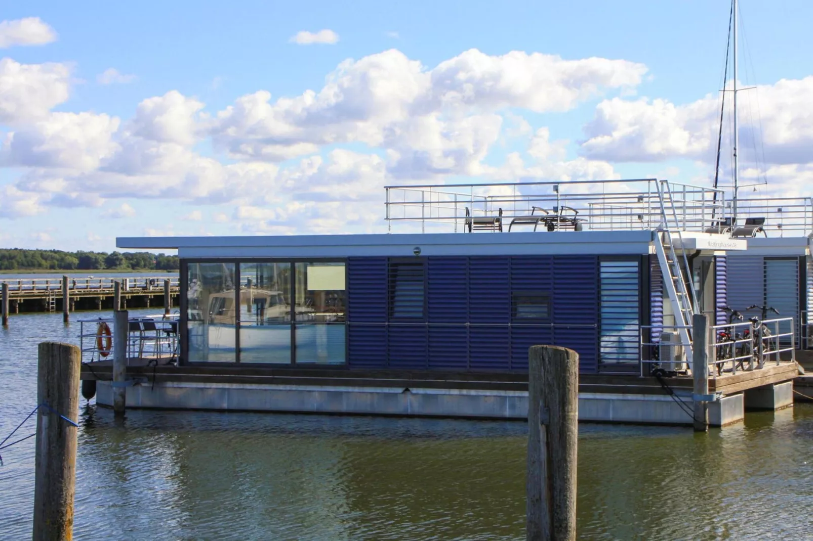 Houseboat Floating House "Luisa", Ribnitz-Damgarten-Luisa, 44 qm-Gebieden zomer 5km