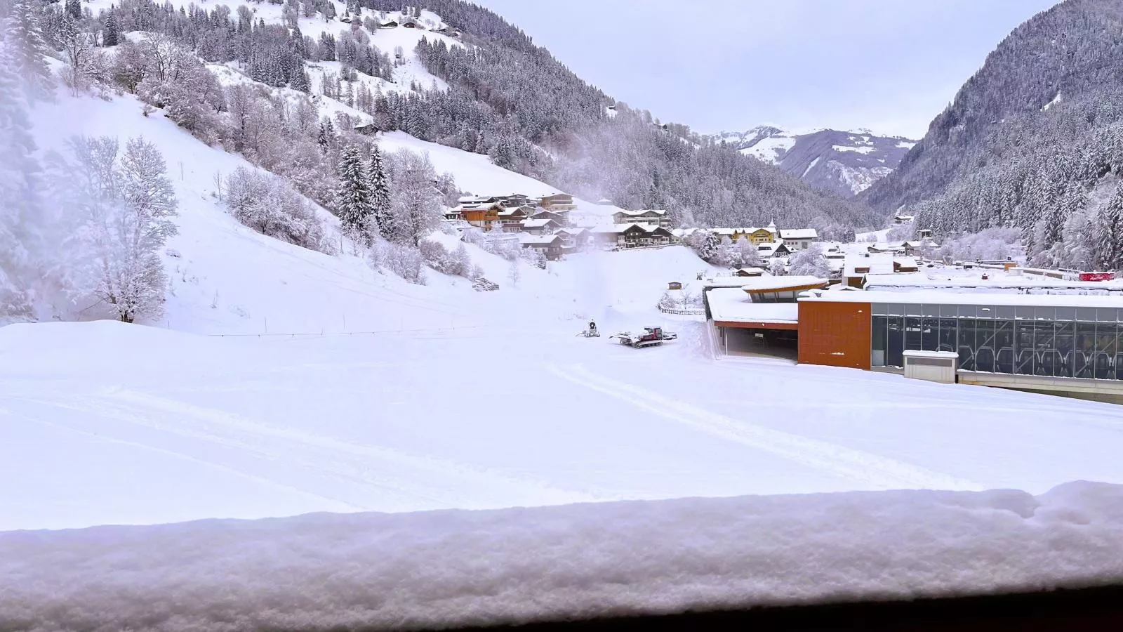 Drei Berge Top 4-Uitzicht winter