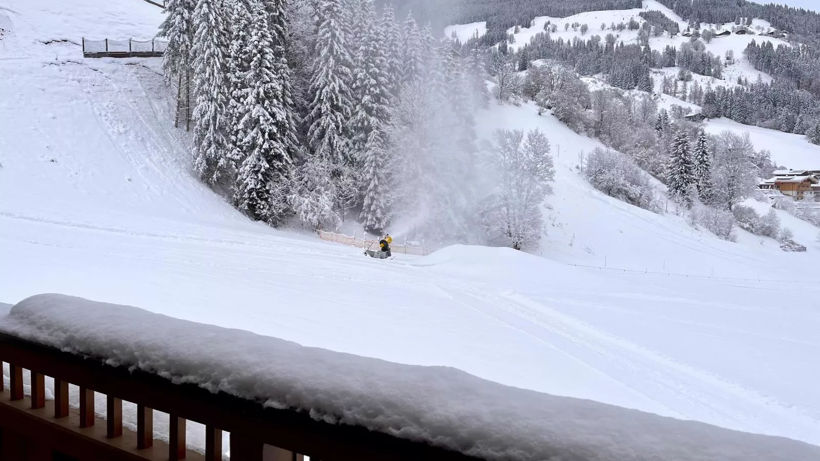 Drei Berge Top 4-Uitzicht winter