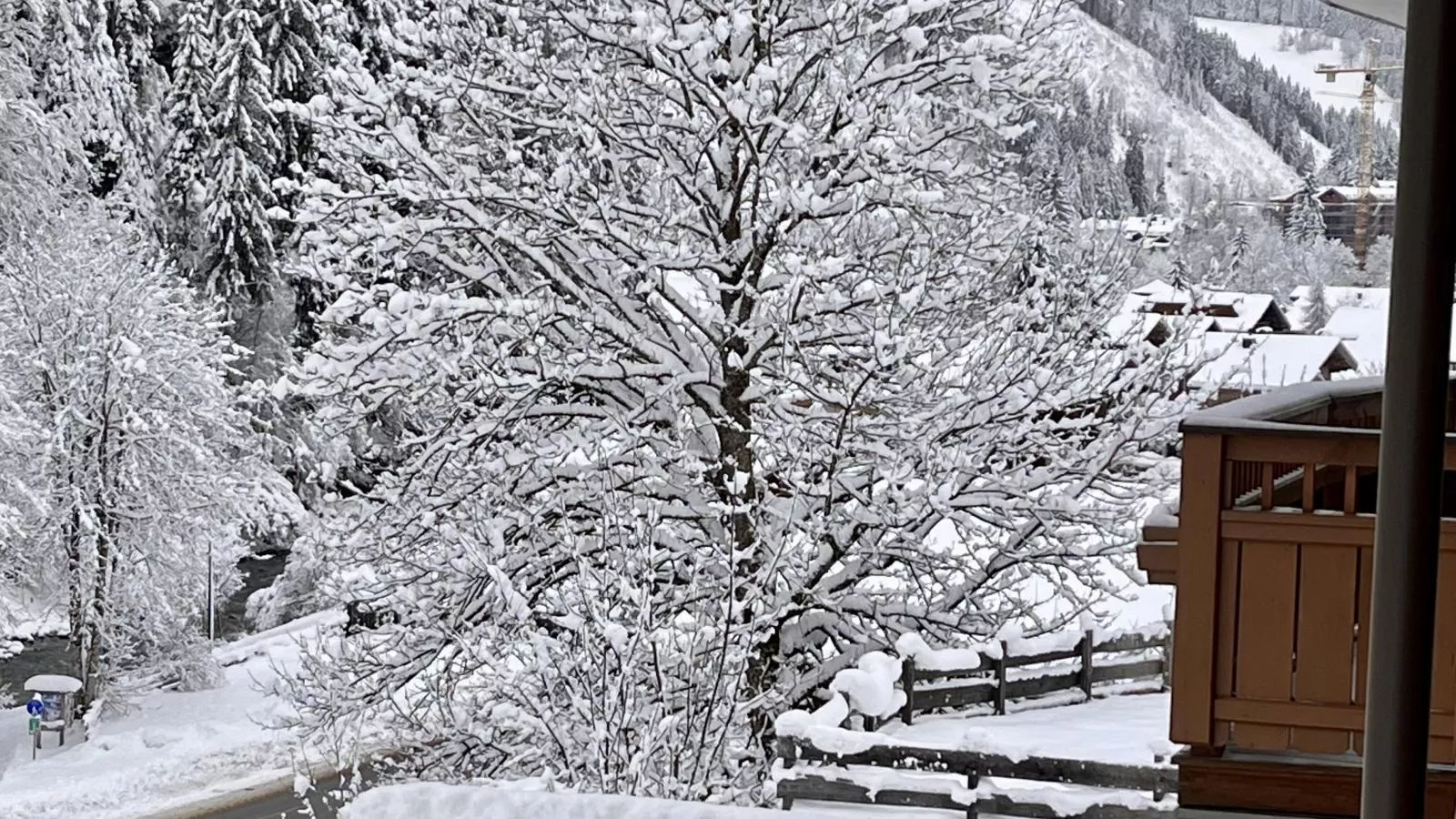 Drei Berge Top 4-Uitzicht winter