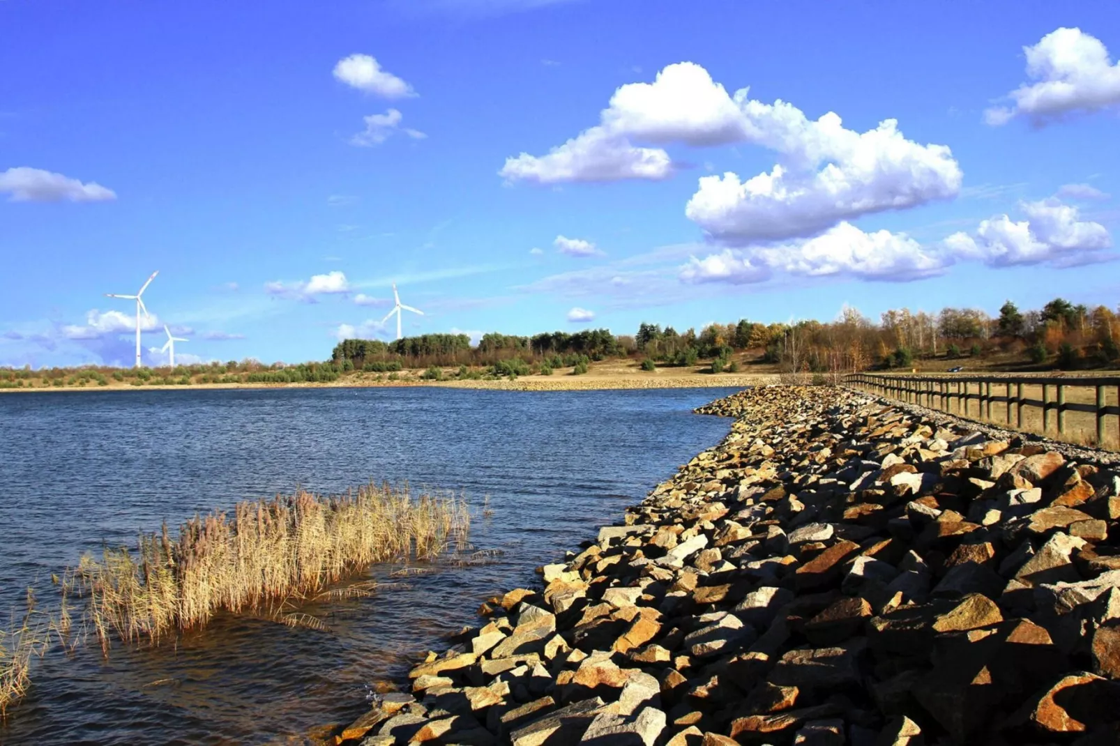 Bungalow am Partwitzer See-Waterzicht