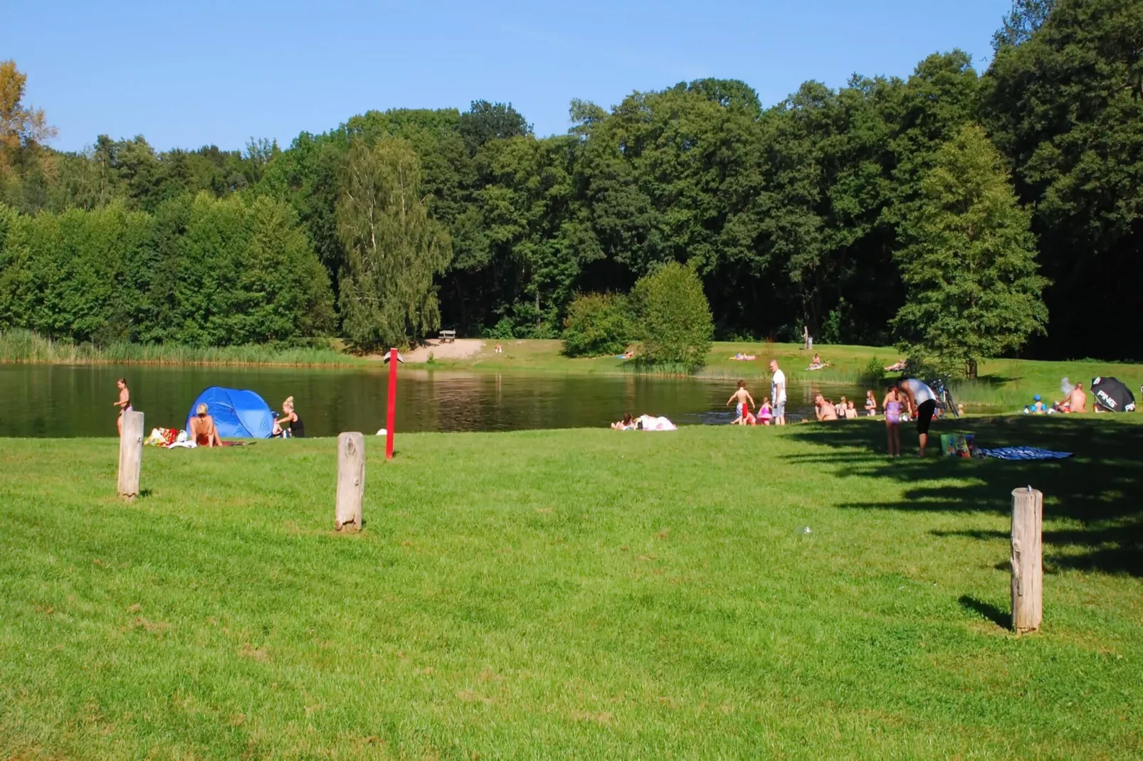 Doppelhaushälfte mit Sonnenterrasse-Gebieden zomer 5km