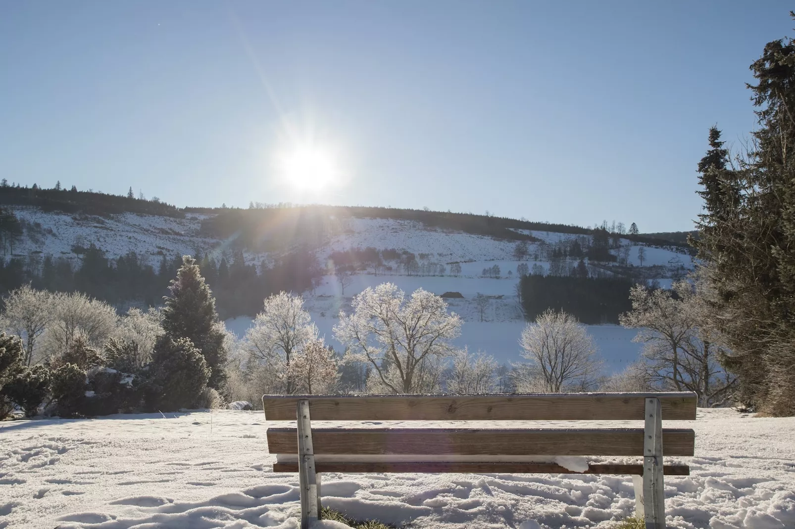 Am Roten Kreuz 11 Züschen-Gebied winter 1km