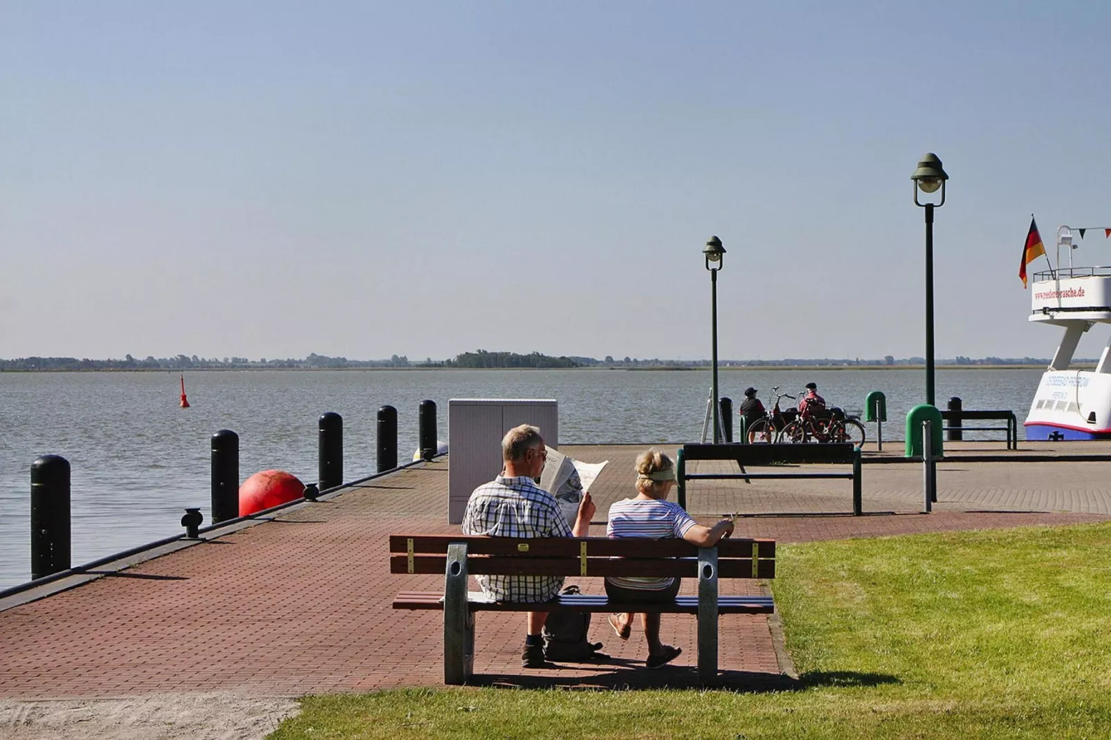 Ferienwohnung in Wieck am Darß-60 qm 3 Pers-Waterzicht