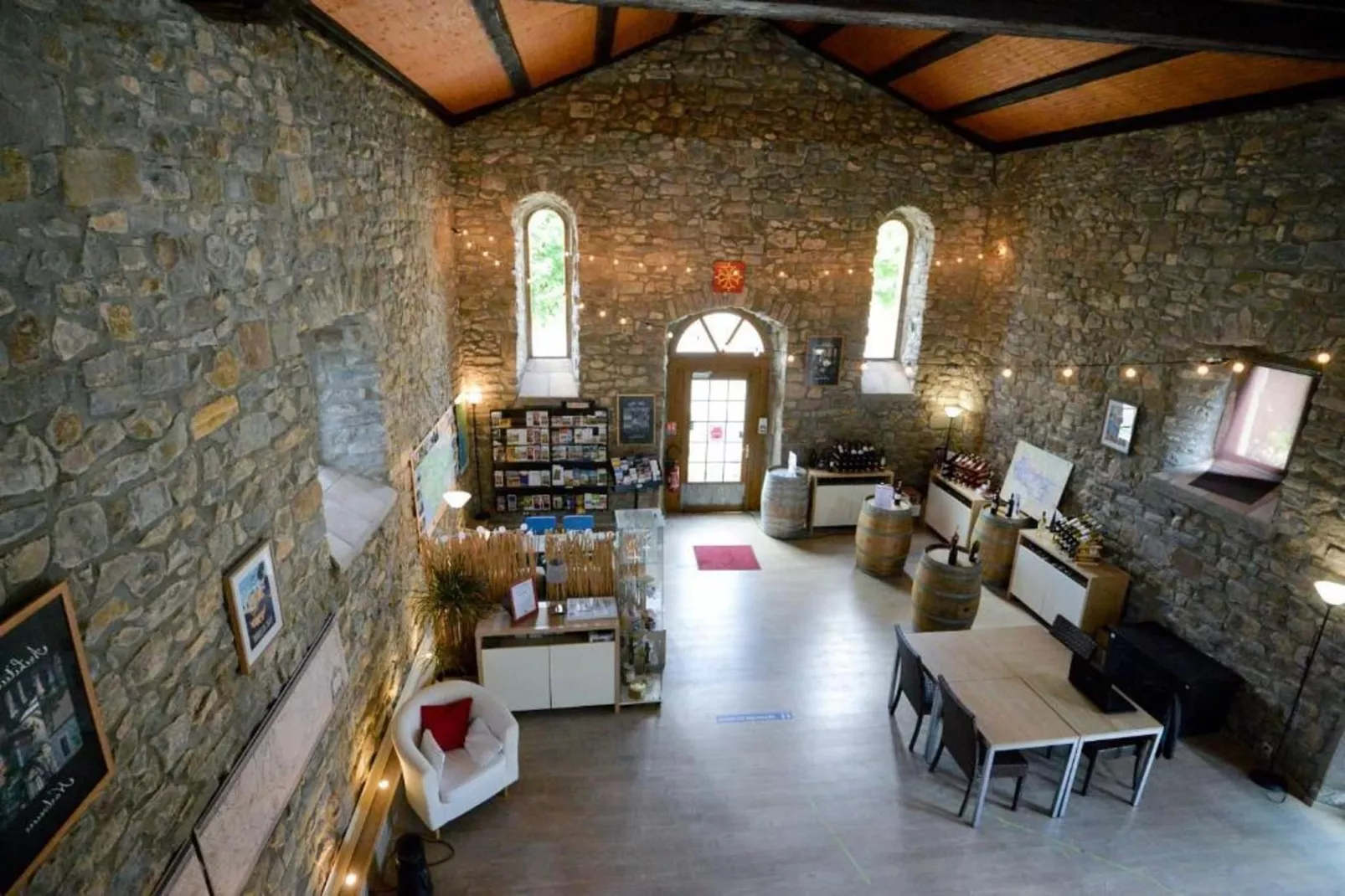 Résidence du Château de Jouarres - Azille // Apt Mezzanine 4 pers-Woonkamer