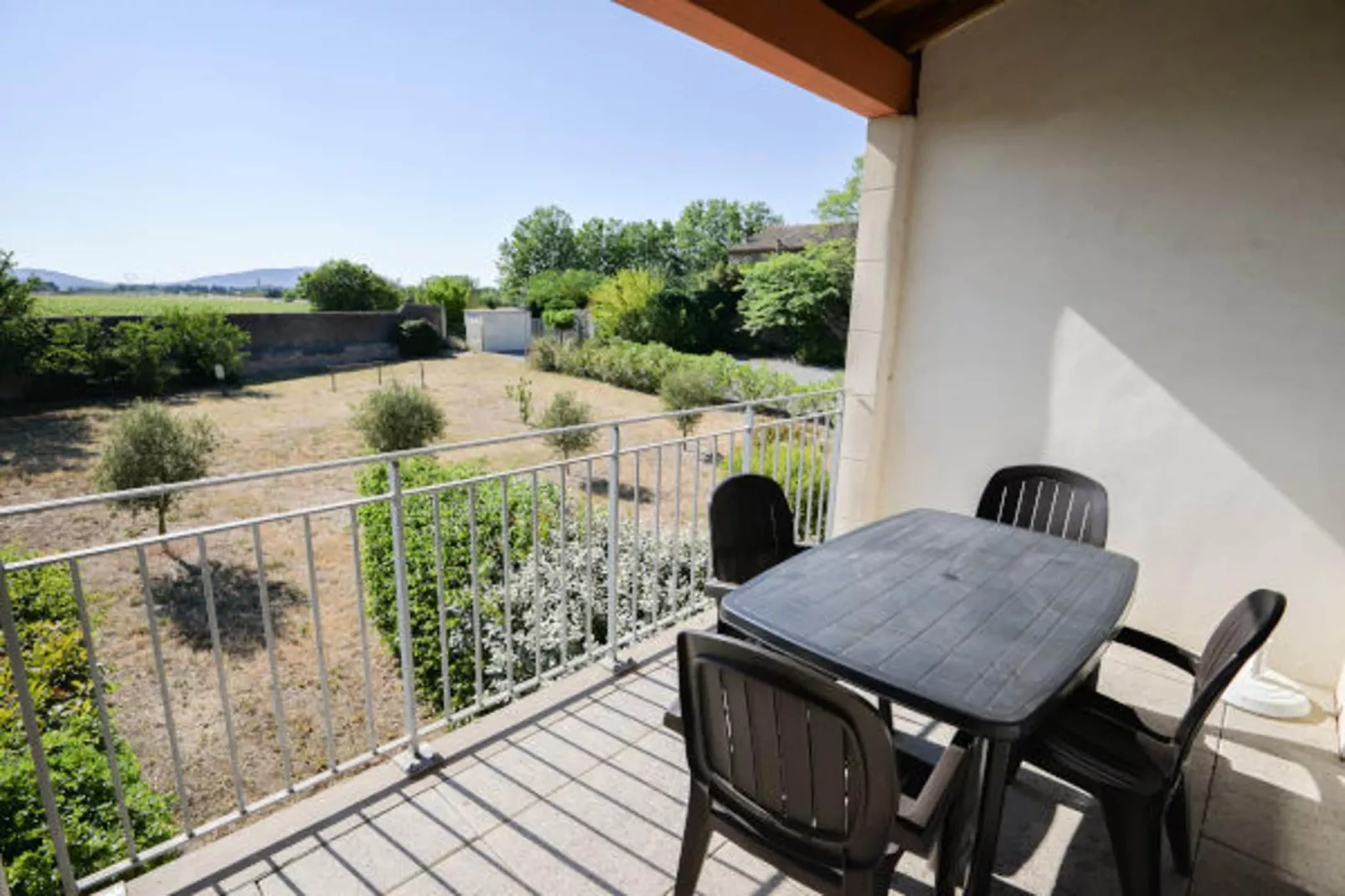 Résidence du Château de Jouarres - Azille // Apt Mezzanine 4 pers-Terrasbalkon