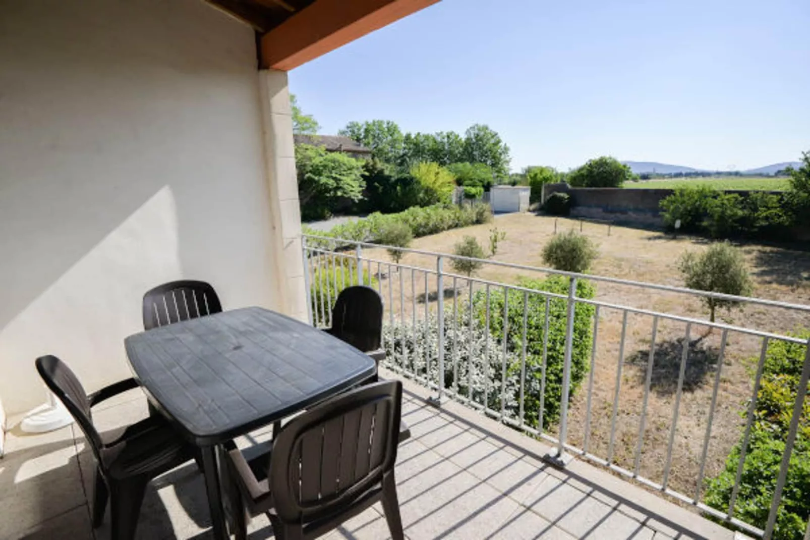 Résidence du Château de Jouarres - Azille // Apt Mezzanine 4 pers-Terrasbalkon