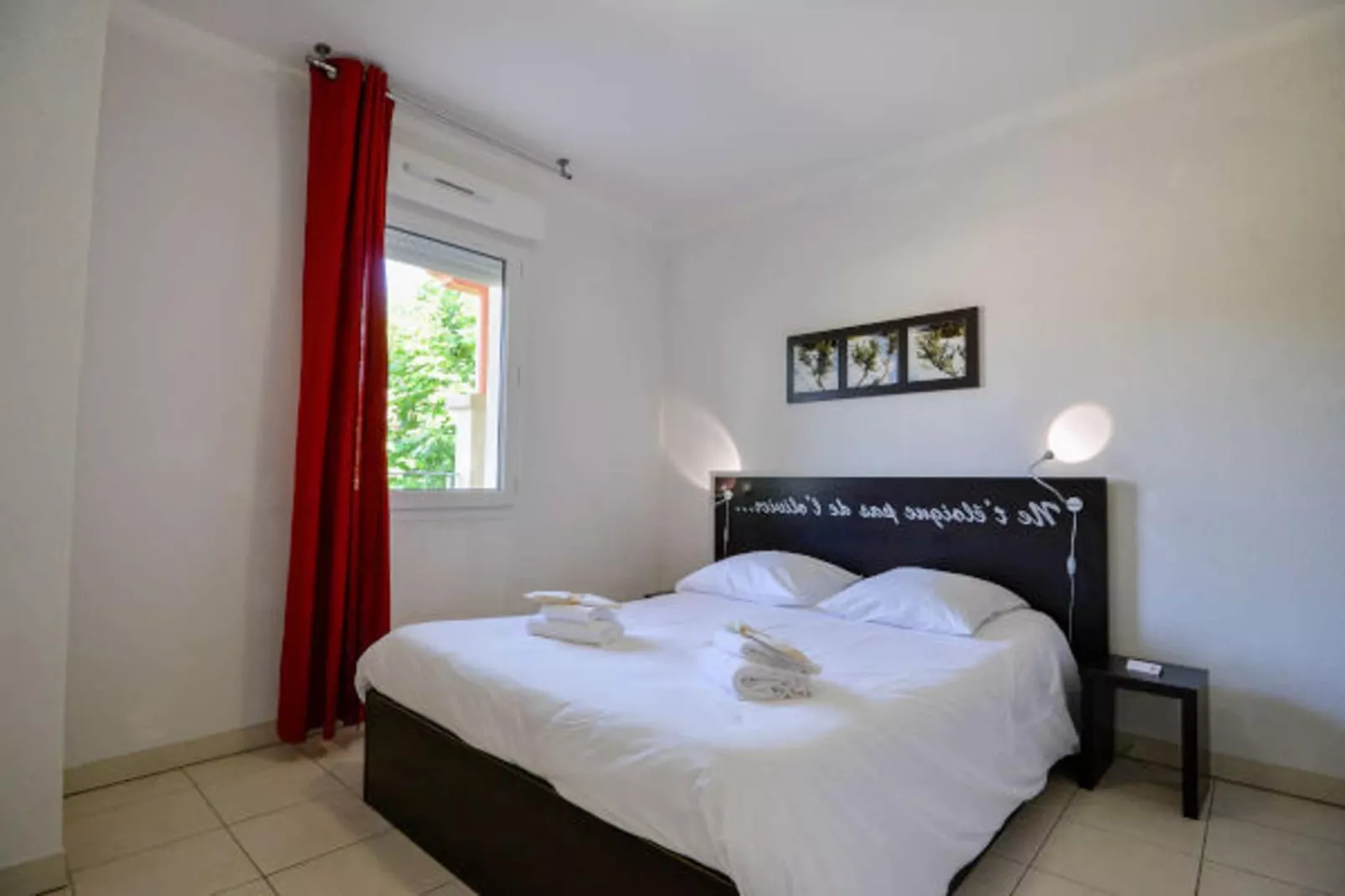 Résidence du Château de Jouarres - Azille // Apt Mezzanine 4 pers-Slaapkamer