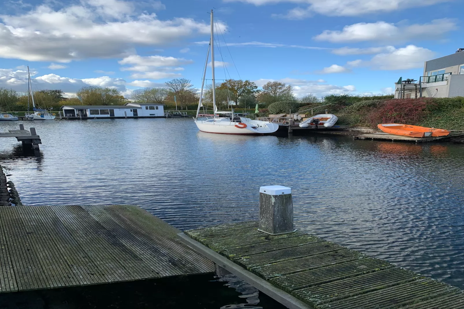 Vakantiewoning direct aan Veerse Meer-Buitenkant zomer