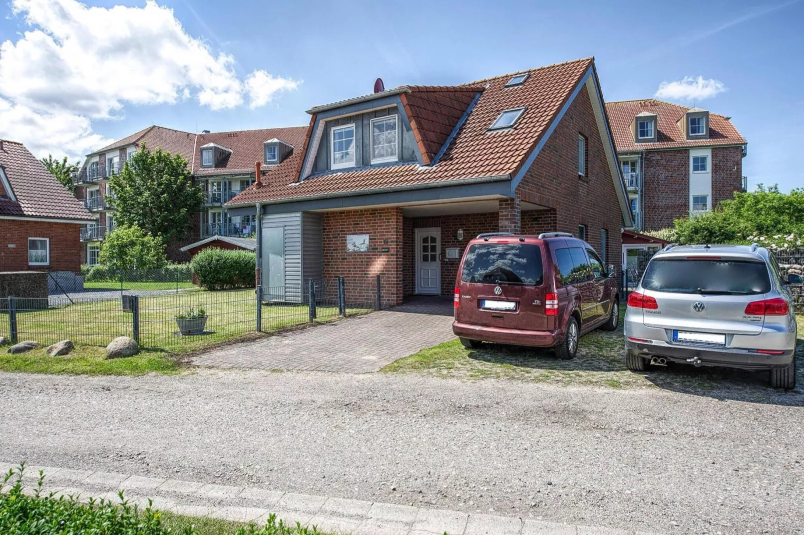 Komfort-Fewo EG 56 qm behindertenfreundlich-Buitenkant zomer