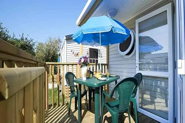 Larmor plage- Lodge 4 Pièces 7 Personnes 1 bébé-Terrasbalkon