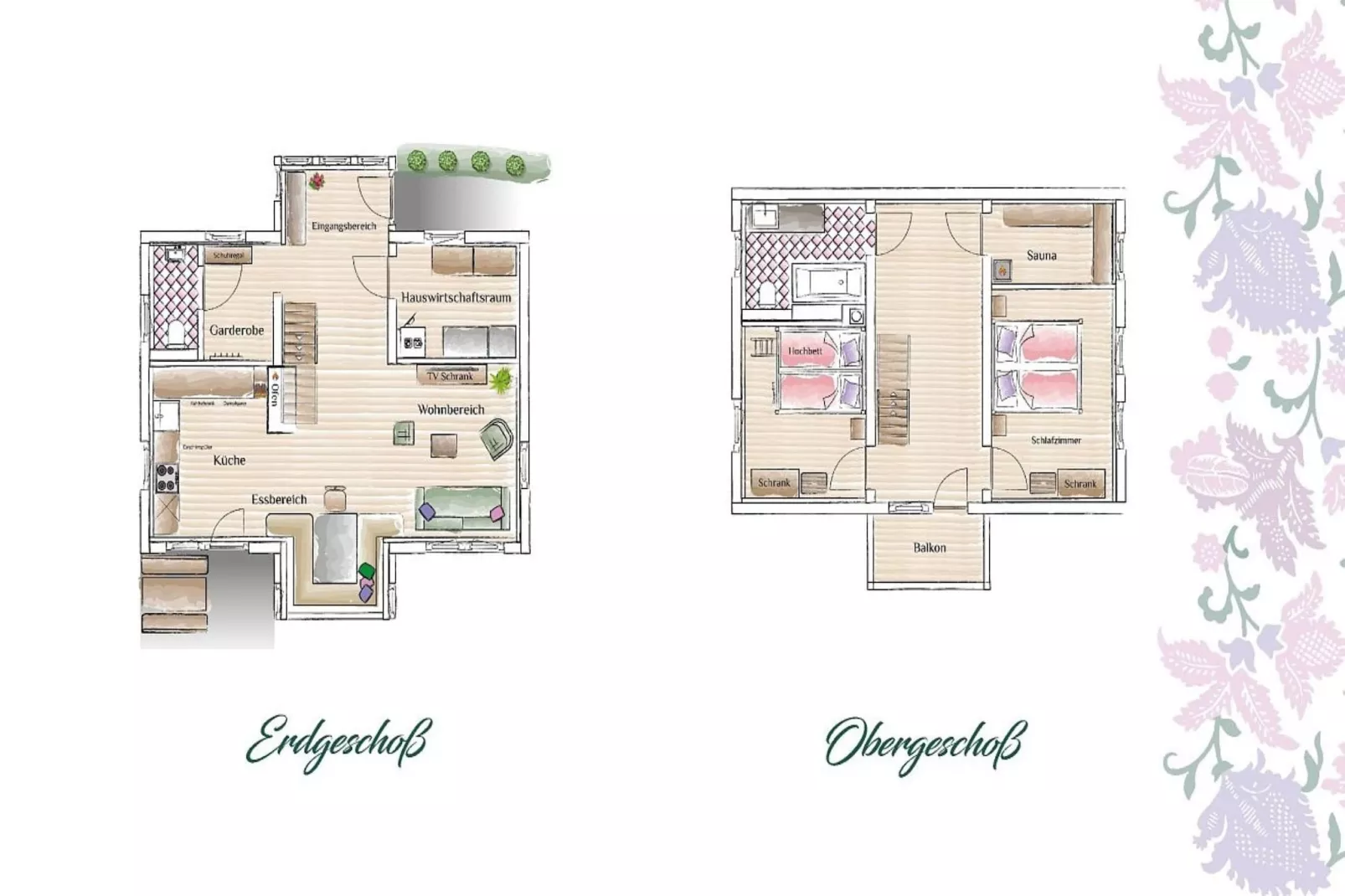 Haus Traun 1-Plattegrond