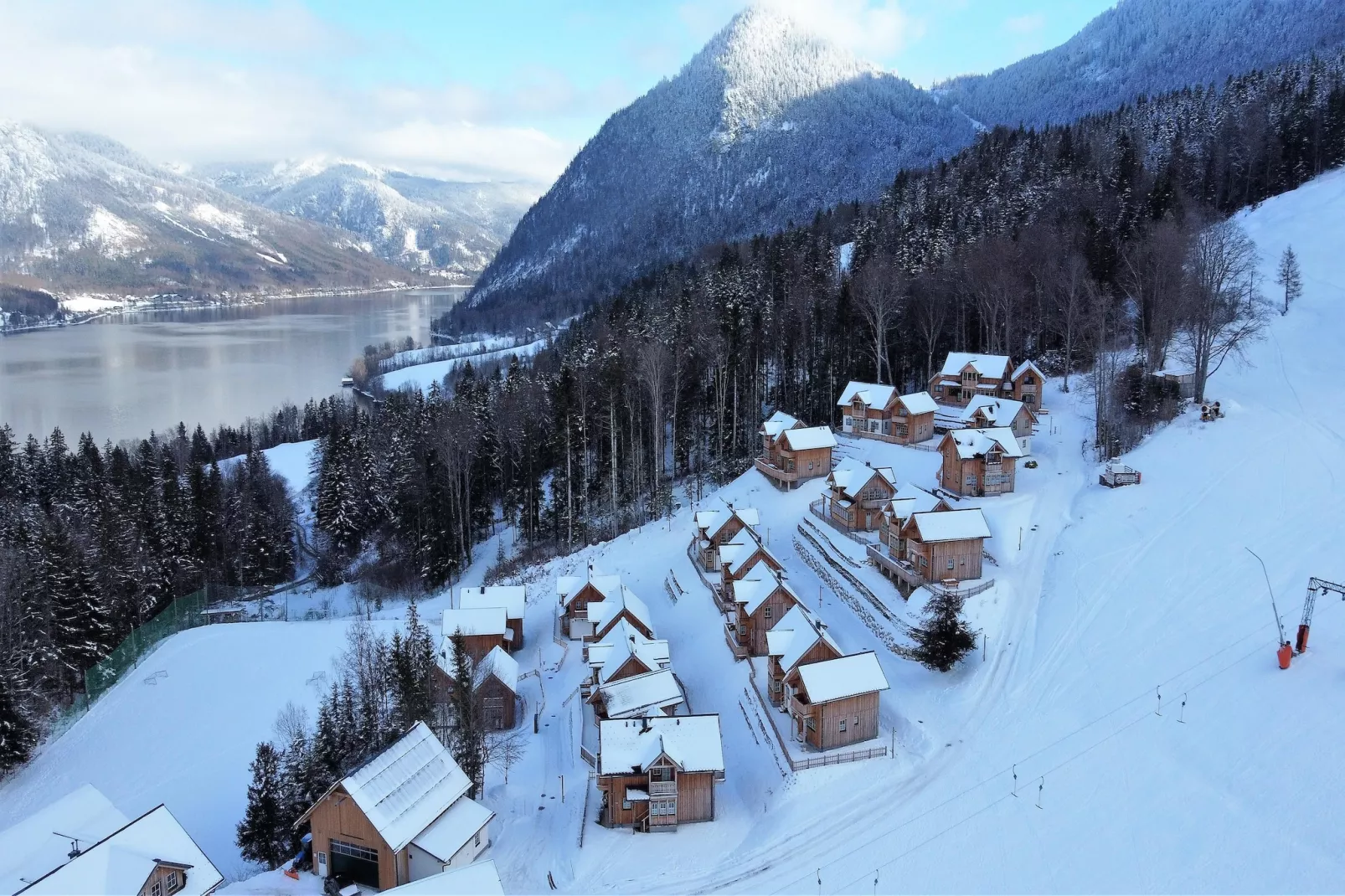 Haus Grundlsee-Exterieur winter