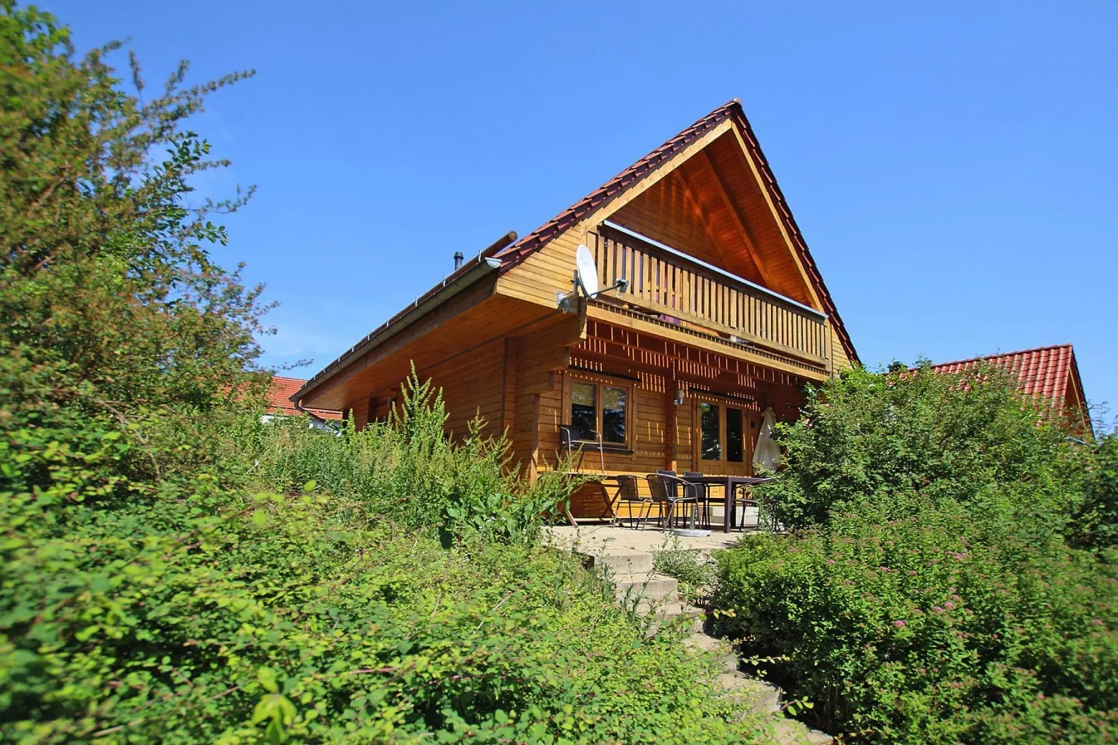 Blockhaus I-Buitenkant zomer