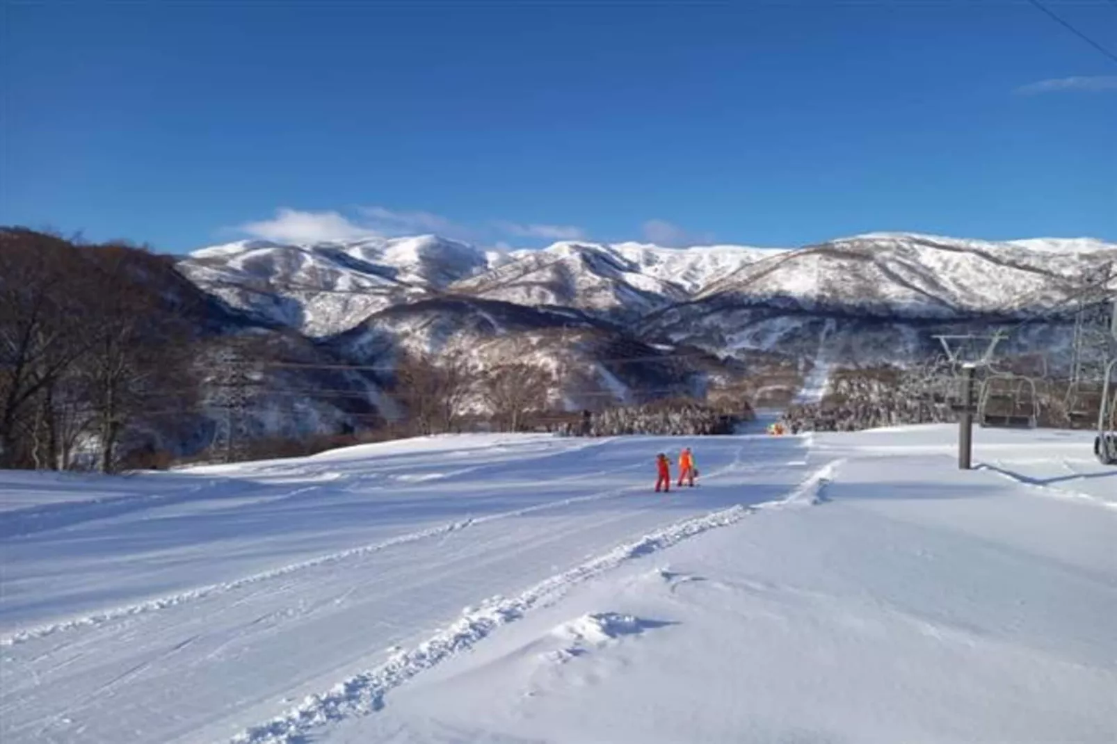 Nuance de Bleu-Gebied winter 20km