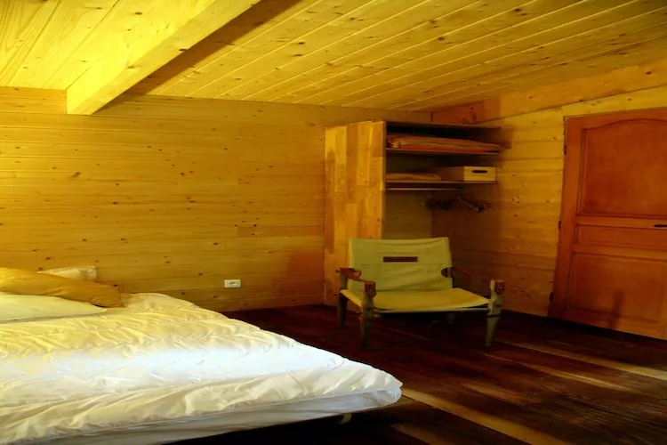 Ecolodge en Sequoia-Woonkamer