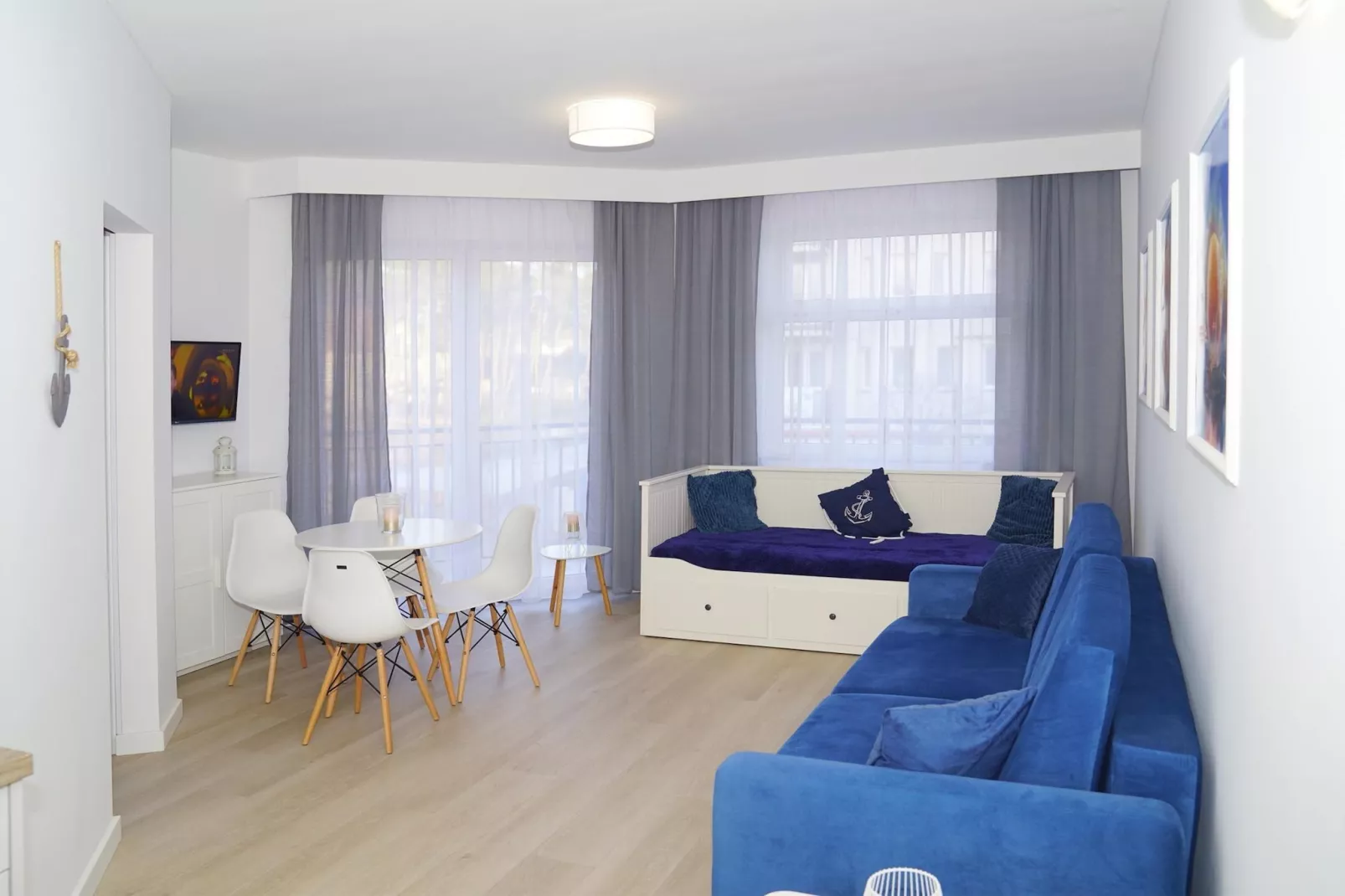 Apartament  Sea Family-Woonkamer