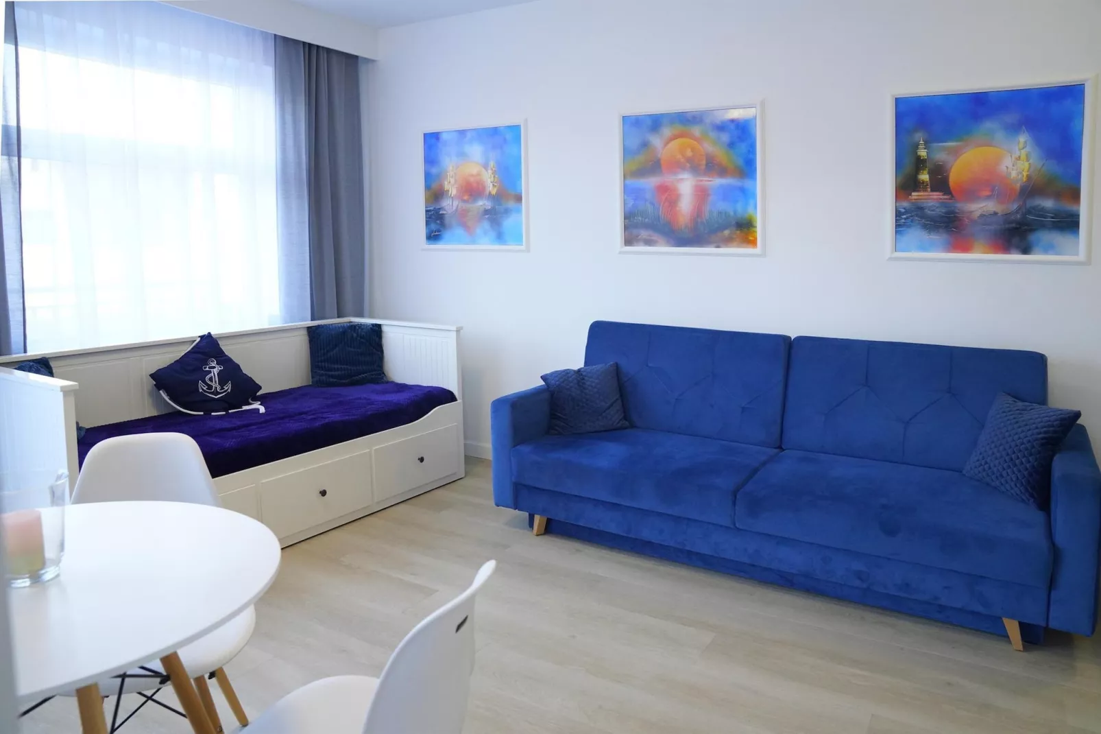 Apartament  Sea Family-Woonkamer