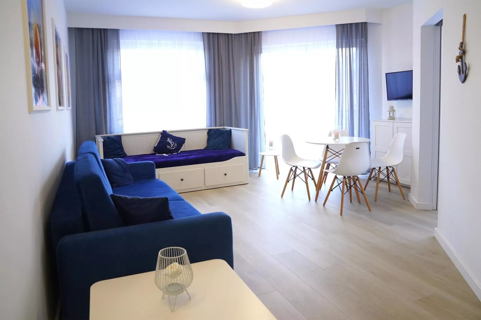 Apartament  Sea Family-Woonkamer