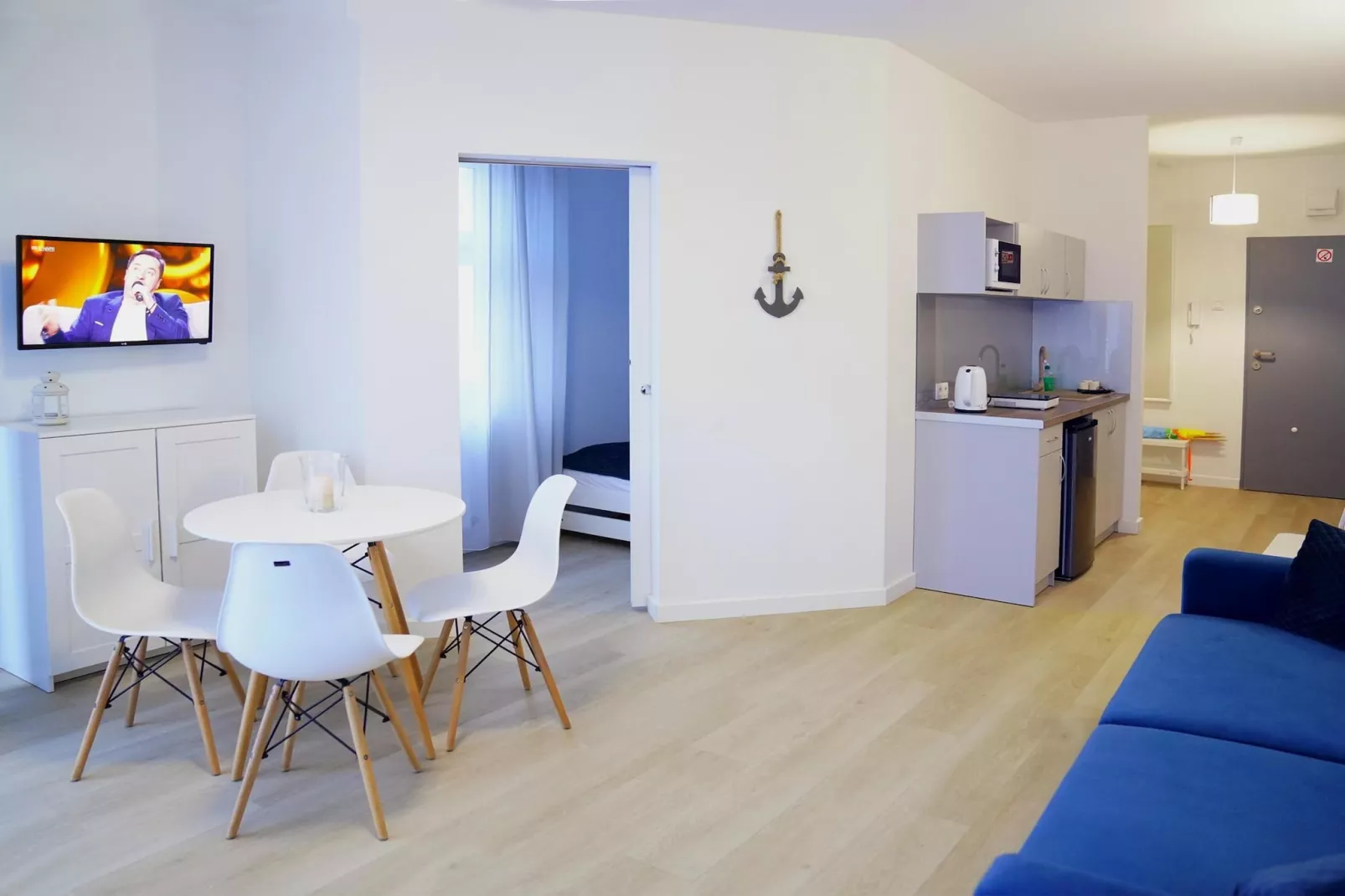 Apartament  Sea Family-Eetkamer