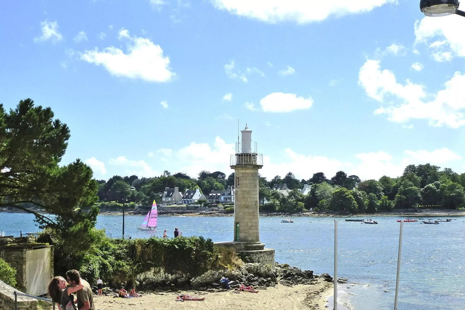 Steinhaus Lesconil-Uitzicht zomer