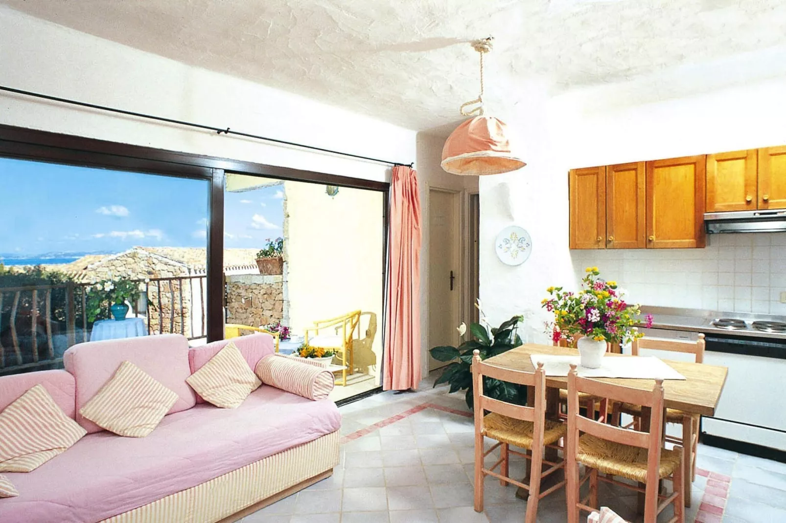 Holiday residence I Cormorani, Baja Sardinia-50 qm-Woonkamer